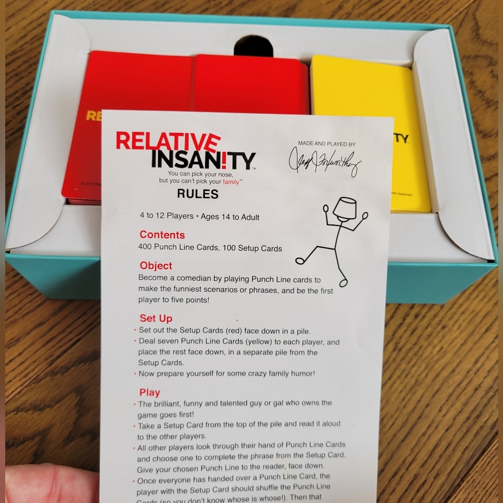 Relative Insanity Game - Picture 3 of 3